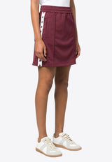 Golden Goose DB Rock Star Mini Skirt Bordeaux GWP01550P000521_40462