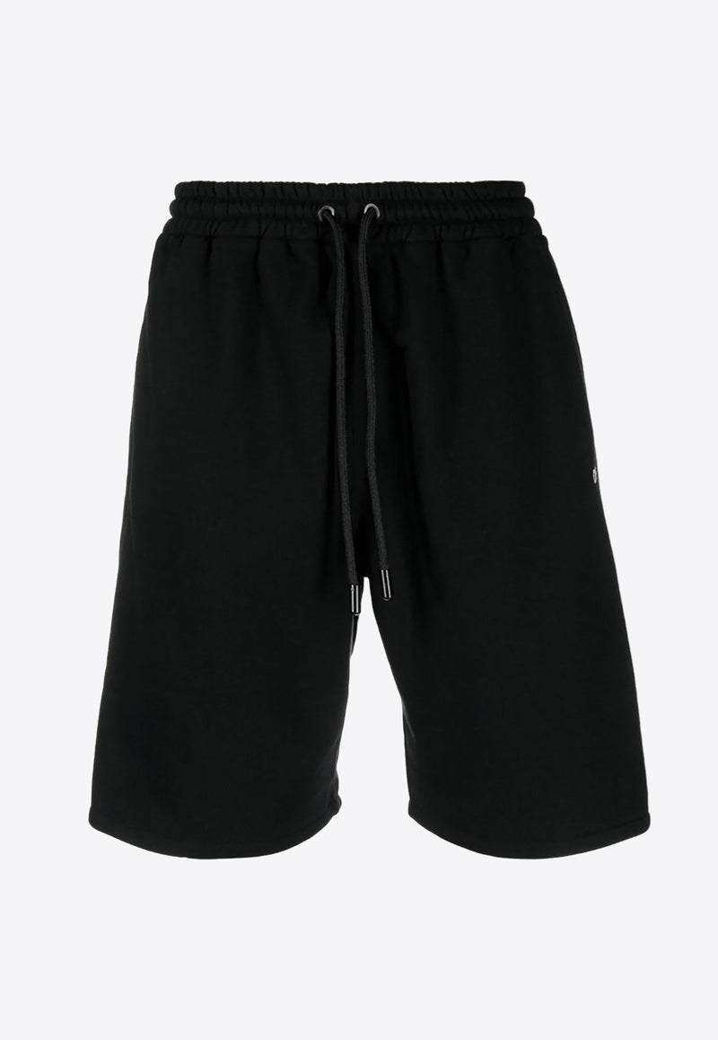 Off-White Diag-Embroidered Shorts Black OMCI013F23FLE003_1001