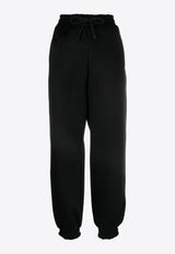 MSGM Logo Embroidered Track Pants Black 3542MDP74237809_99