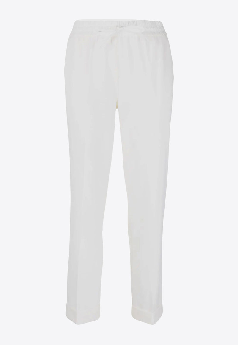 P.A.R.O.S.H Tapered Wool-Blend Pants White D230386LILIUXY23_002