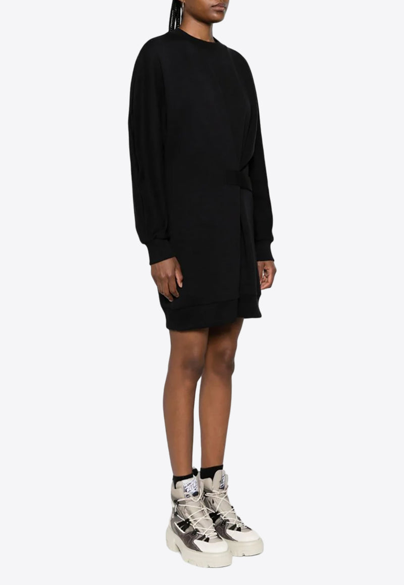 MSGM Touch-Strap Mini Dress Black 3542MDA77237999_99