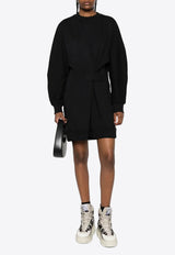 MSGM Touch-Strap Mini Dress Black 3542MDA77237999_99