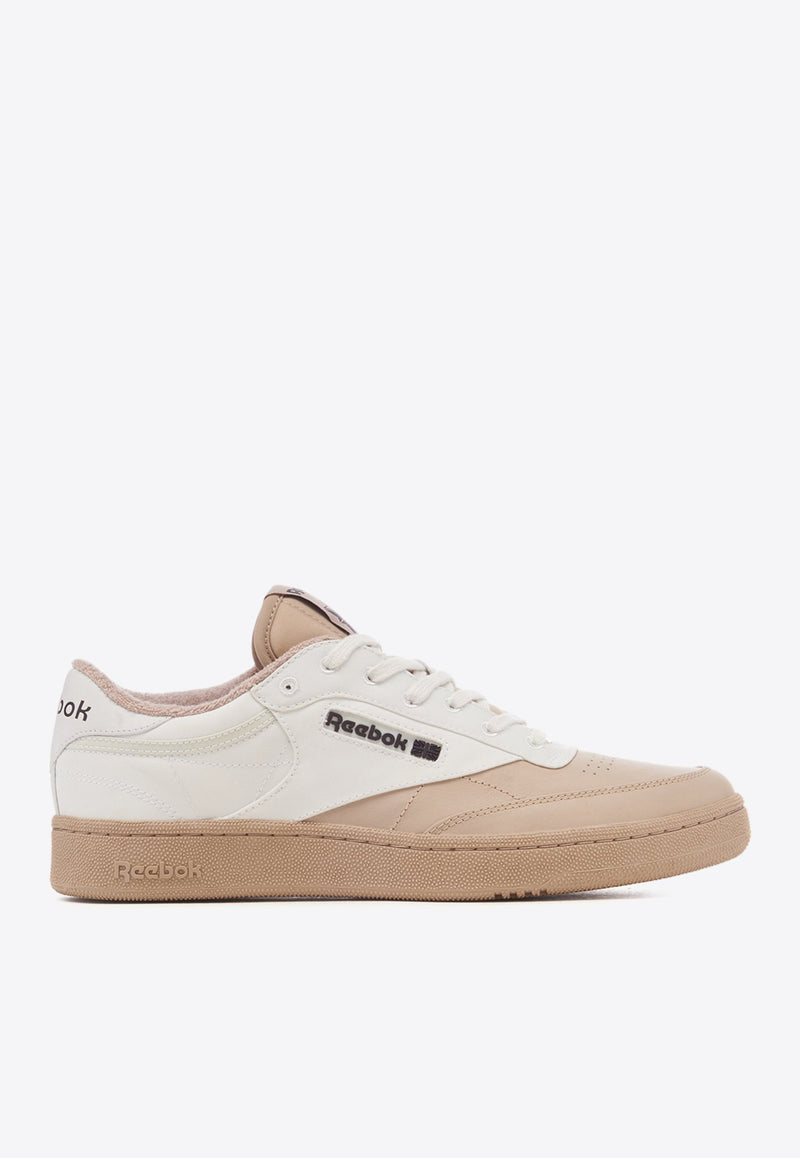 Off-White X Reebok Club C Low-Top Sneakers Beige RMIA011C99FAB002_6144