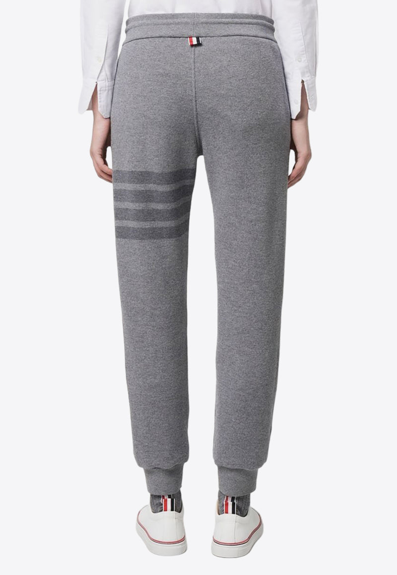 Thom Browne 4-bar Stripes Track Pants Gray FJQ100AJ0088_055