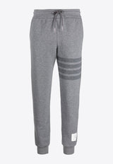 Thom Browne 4-bar Stripes Track Pants Gray FJQ100AJ0088_055