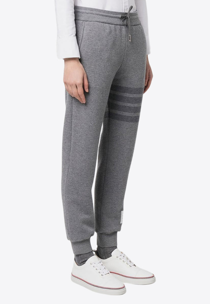 Thom Browne 4-bar Stripes Track Pants Gray FJQ100AJ0088_055