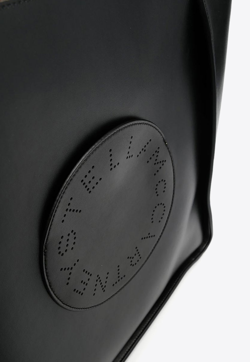 Stella McCartney Logo Square Tote Bag Black 7B0031W8542_1000