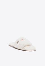 Paul Smith Juniper Faux-Fur Logo Slippers White W1SJNP01LPLY_06