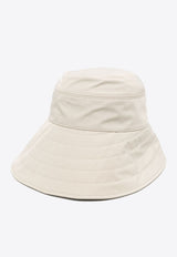 The Attico Wide-Brim Bucket Hat Beige 237WAC07E079_507