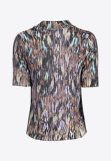 Paul Smith Abstract Print Knitted T-shirt Multicolor W2R322NL31102_79