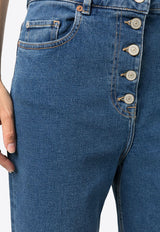 Paul Smith High-Waist Wide Jeans Denim W2R299TL21404_MD