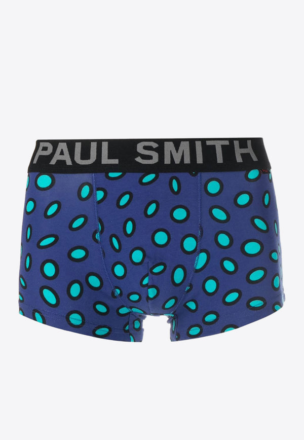 Paul Smith Logo Waistband Polka Dot Boxers Multicolor AMXA2383U440_J