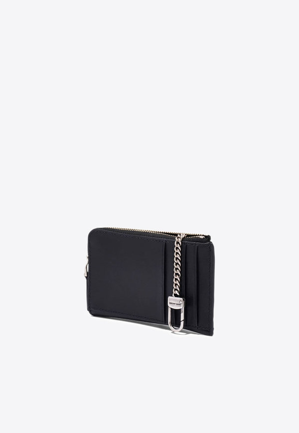 Marc Jacobs The Mini Stripe Zipped Wallet - Multicolor Monochrome 2P3SMP093S01_005