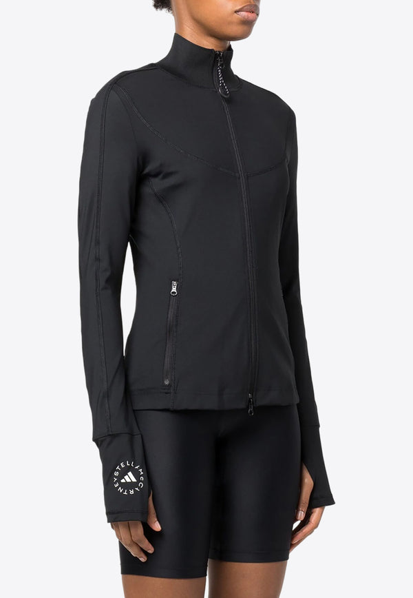 Adidas By Stella McCartney Truepurpose Zip-Up Training Jacket Black IB6788_BLACK