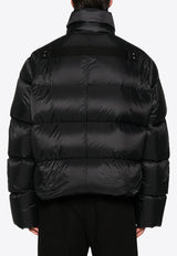 Rick Owens Turtle Puffer Down Jacket Black RU02D6745NPD3_09