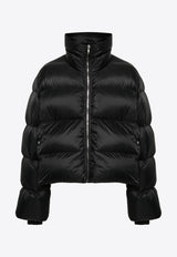 Rick Owens Turtle Puffer Down Jacket Black RU02D6745NPD3_09