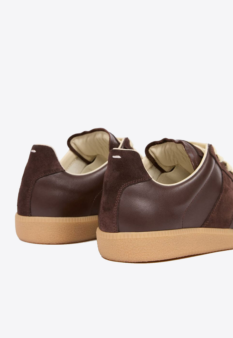 Maison Margiela Replica Paneled Sneakers Brown S57WS0236P1895_T2264