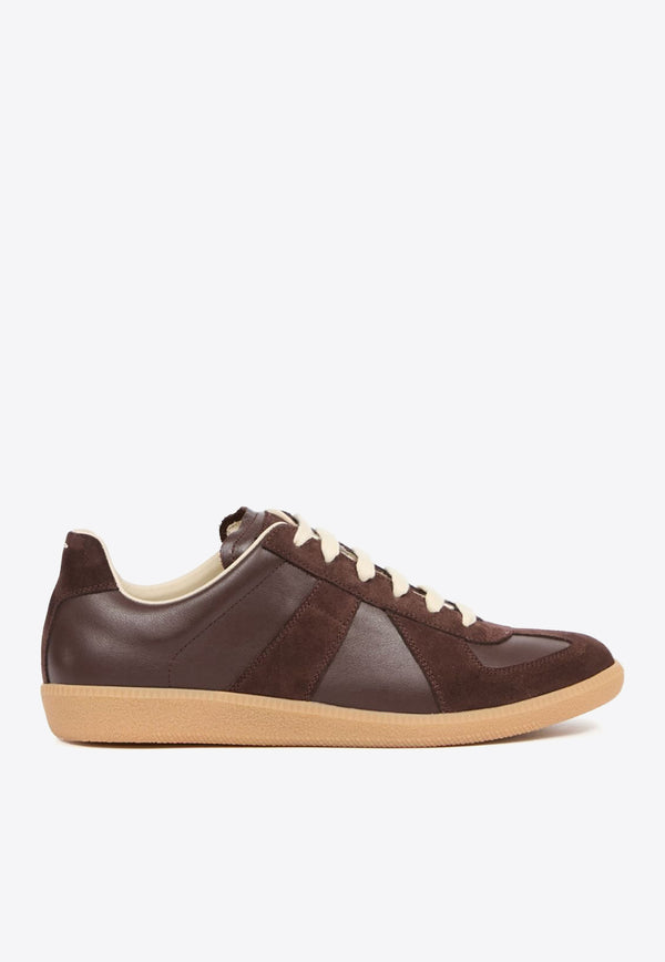 Maison Margiela Replica Paneled Sneakers Brown S57WS0236P1895_T2264