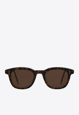 Thom Browne Tokyo Tortoiseshell Rectangular Sunglasses Brown UES921AG0002_205