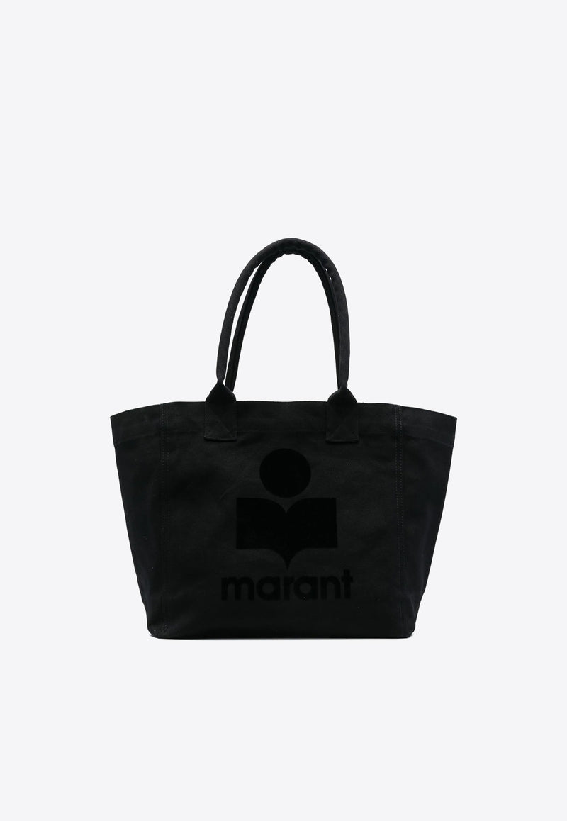 Isabel Marant Small Yenky Logo Tote Bag Black PM0002FAA1X18M_01BK