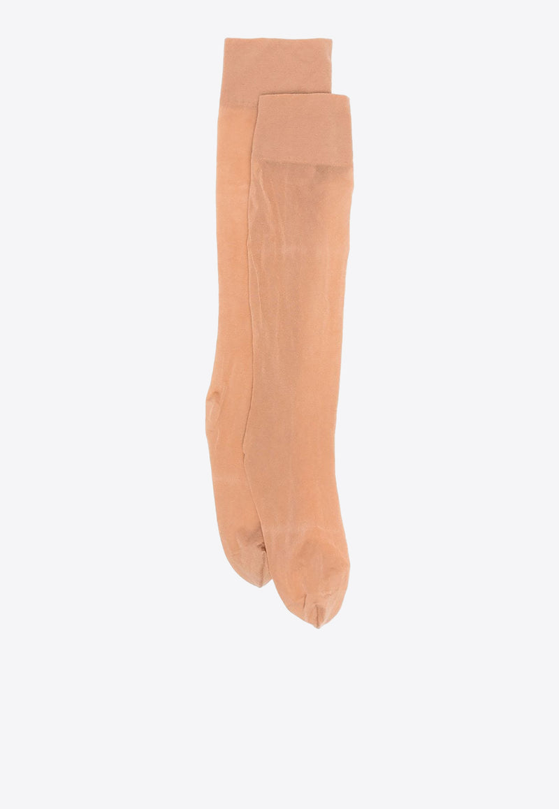 Wolford Touch 20 Knee-High Socks Beige 31206_4365