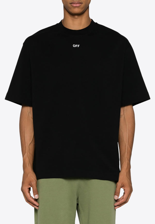 Off-White Dragon Arrow Skate T-shirt Black OMAA120F24JER007_1001