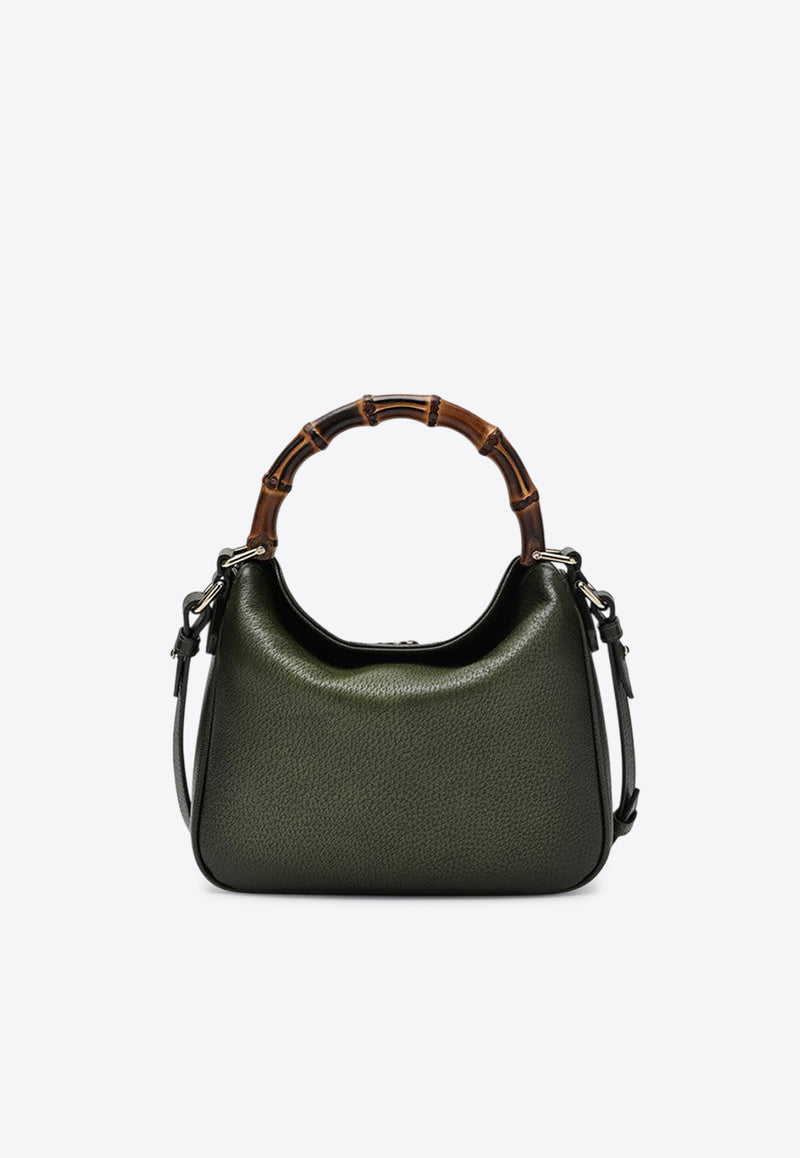 Gucci Small Diana Grained Leather Handbag Green 799865AAE3W/R_GUC-3125