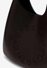 Stella McCartney Perforated Logo Hobo Bag Brown 7B0102W8542/P_STELL-2012