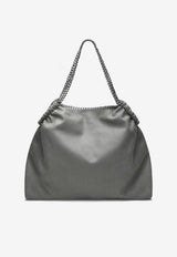 Stella McCartney Falabella Drawstring Chain Tote Bag  Gray 7B0141W9132/Q_STELL-1220