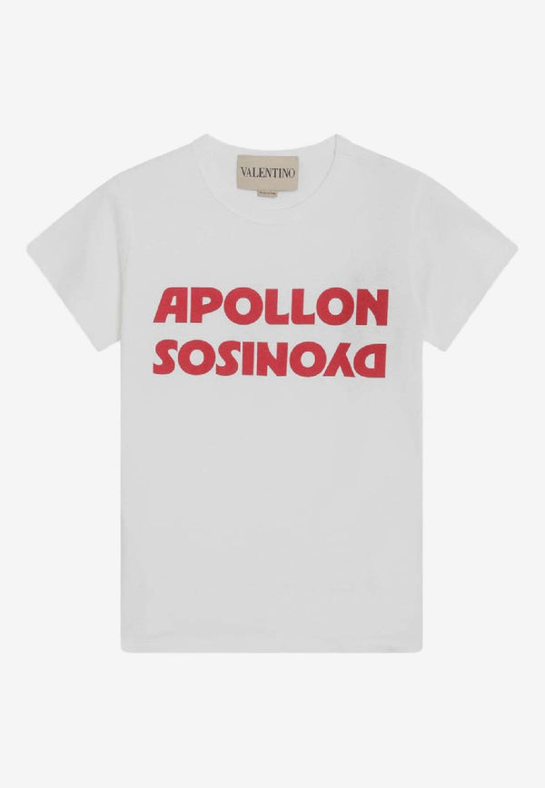 Valentino Apollon Dionysus Print Shirt 7B0MG25L9UM/R_VALE-A33