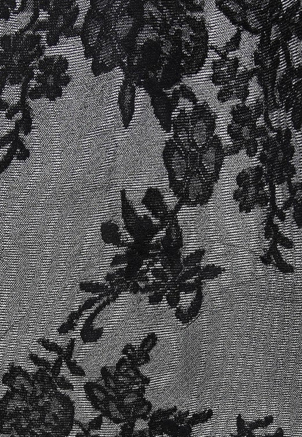 Valentino Essential Lace Tights 7B3KI04Y9LV/R_VALE-0NO Black