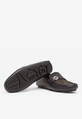 FF Metal Driving Loafers