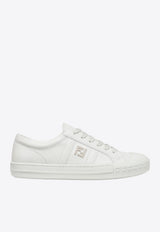 Fendi Domino Leather Sneakers White 7E1706NA7/Q_FENDI-F06O6