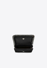 Stella McCartney Falabella Flap Cardholder Black 7P0067W9132/P_STELL-1000