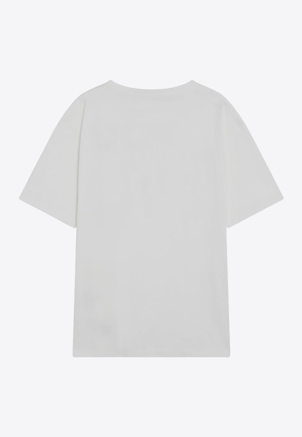 Valentino Apollon/Dyonisos Print T-Shirt White 7V0MG16PB6E/R_VALE-A33