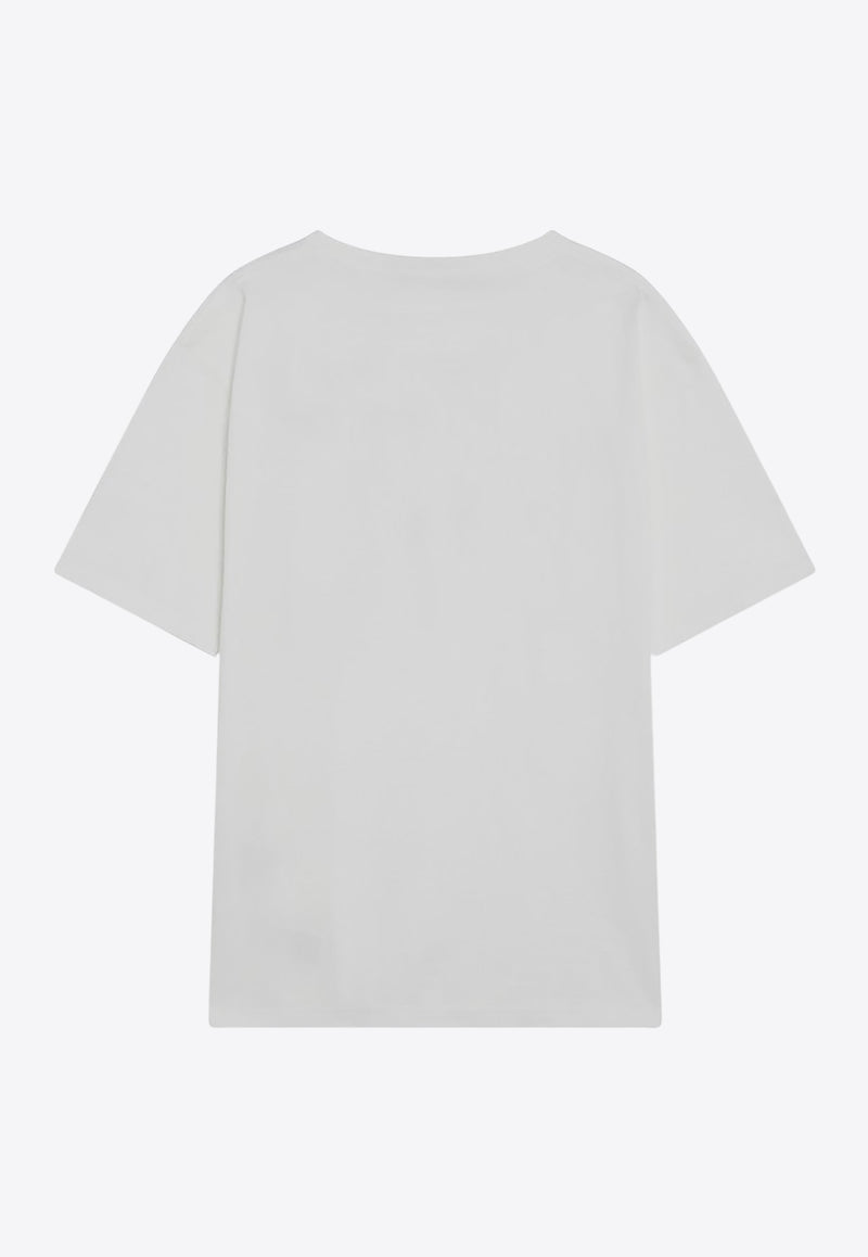 Valentino Apollon/Dyonisos Print T-Shirt White 7V0MG16PB6E/R_VALE-A33