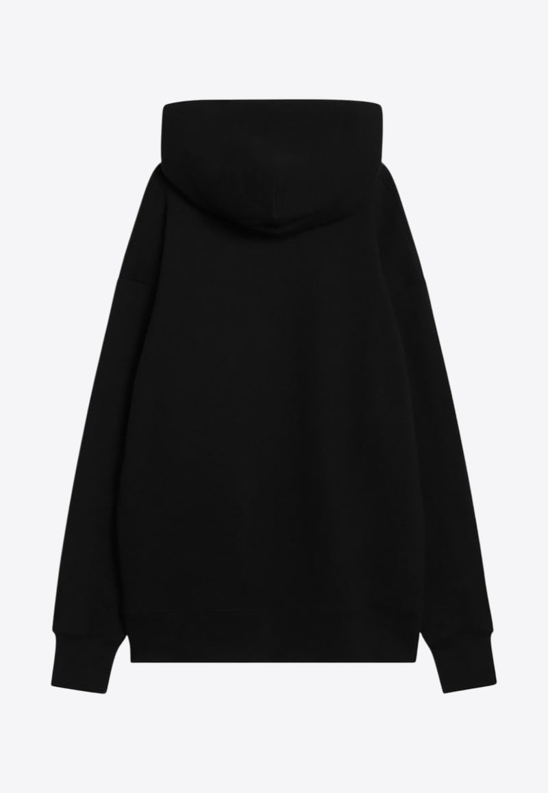 Valentino Le Chat De La Maison Patch Hoodie Black 7V3MF28NB33/R_VALE-9RA