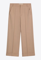 Valentino Tailored Wool Pants 7V3RBJ709EB/R_VALE-9RN Beige