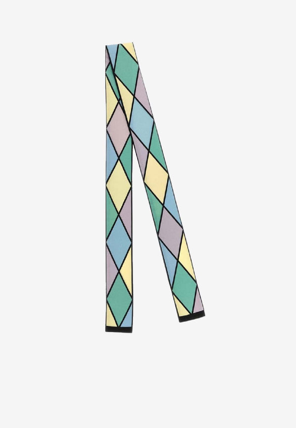 Valentino Rhombelle Silk Scarf  Multicolor 7W0E6017UYI/R_VALE-CGB