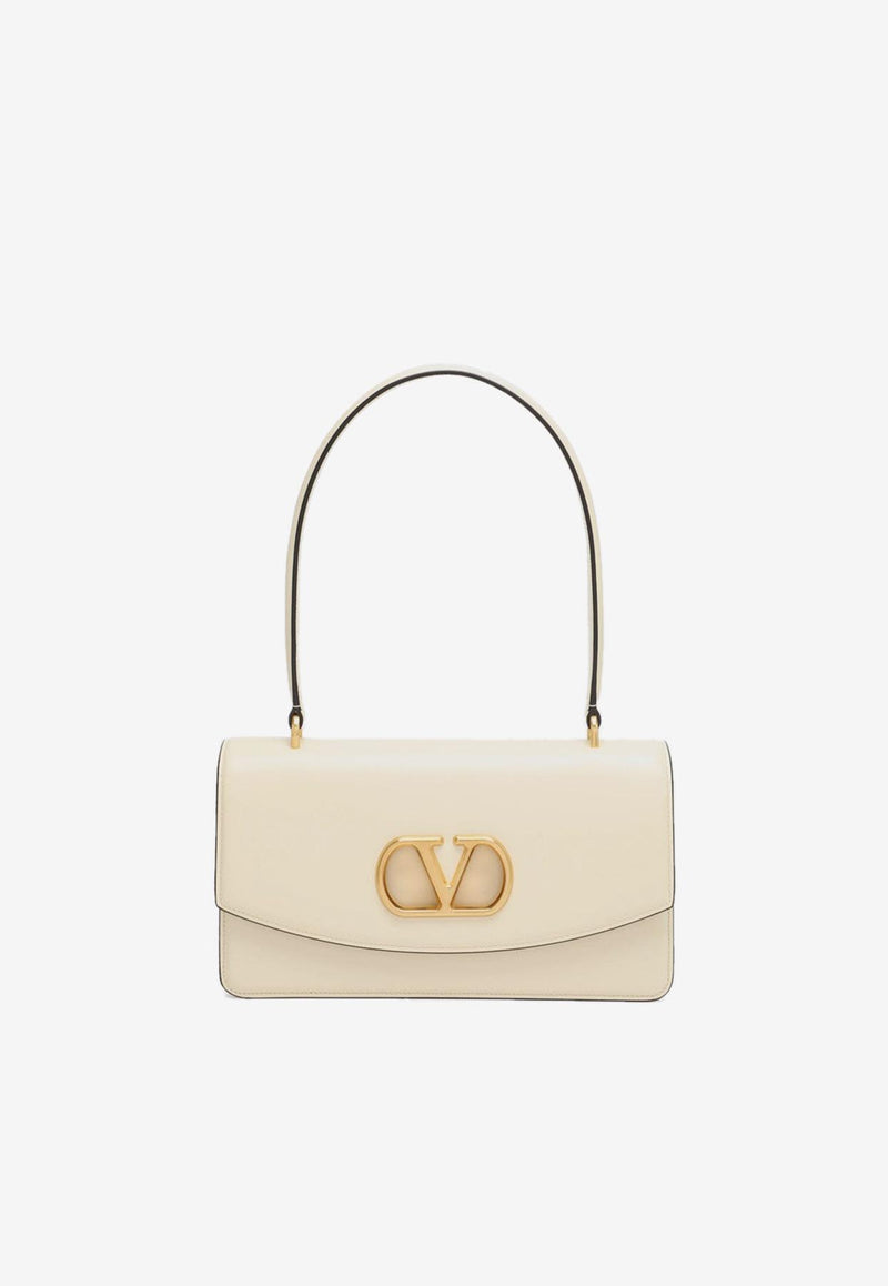 Valentino  Vain Calf Leather Handbag Cream 7W2B0R93GCB/R_VALE-REN