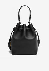 Valentino So Seau Calf Leather Bucket Bag Black 7W2B0R99HHL/R_VALE-0NO
