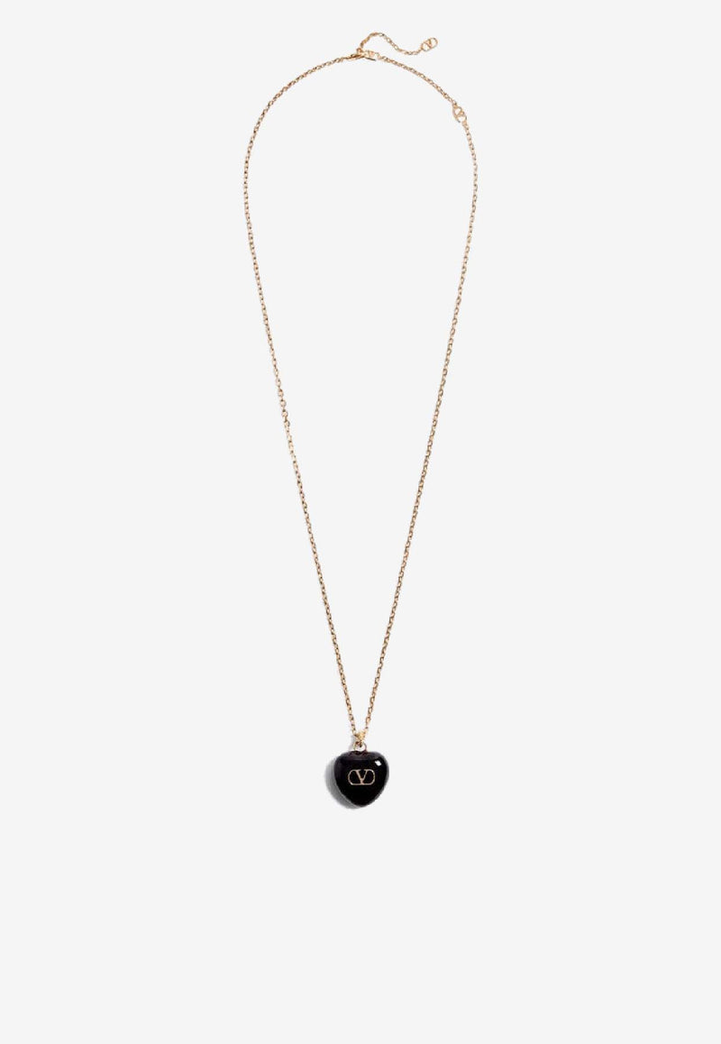 Valentino Coeur Royal Necklace  Gold 7W2J0AE2MJP/R_VALE-0RN