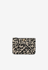 Valentino Animal Print VLogo Pouch Bag Monochrome 7W2P0AK4WIE/R_VALE-BRC