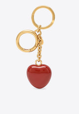 Valentino Coeur Royal Bag Charm with Key-Ring Gold 7W2P0AU2MJP/R_VALE-03Y