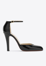 Valentino Hi Dolly 105 Patent Leather Pumps Black 7W2S0MI2ZJM/R_VALE-0NO