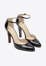 Valentino Hi Dolly 105 Patent Leather Pumps Black 7W2S0MI2ZJM/R_VALE-0NO