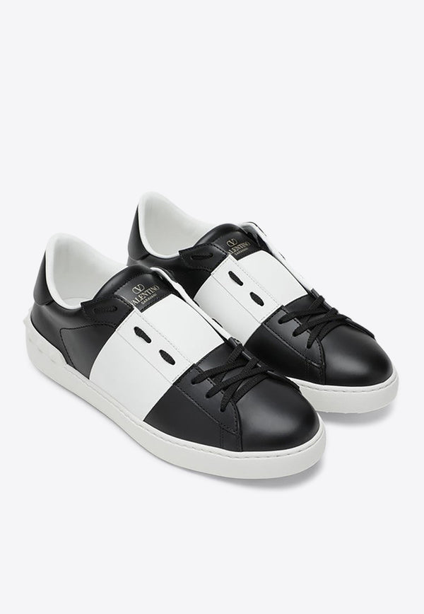Valentino Open Low-Top Sneakers Black 7Y0S0830BLU/R_VALE-0NI