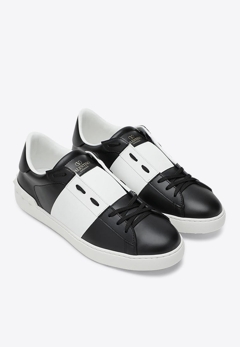 Valentino Open Low-Top Sneakers Black 7Y0S0830BLU/R_VALE-0NI