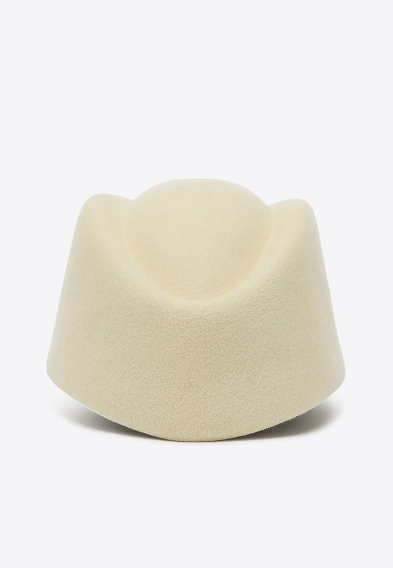 Valentino VLogo Signature Cowboy-Effect Hat Beige 7Y2HQA04WEJ/R_VALE-DHB