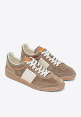 Valentino Upvillage Lace-Up Suede Sneakers Khaki 7Y2S0H77LAL/R_VALE-BSB